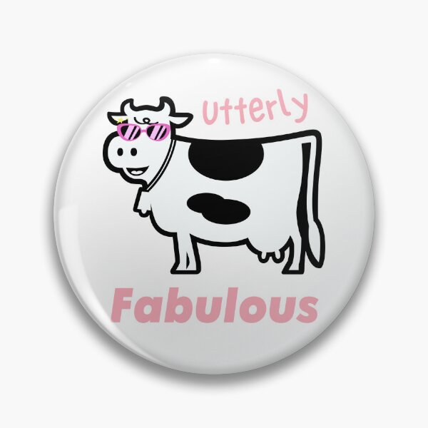 Item preview, Utterly Fabulous Cow Design designed and sold by CarefulCreation.