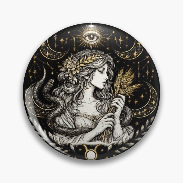 Item preview, Virgo zodiac sign - "Dark Academia" graphic style designed and sold by Dany and Dom.