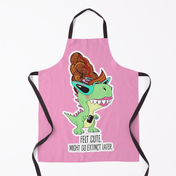 Item preview, Felt Cute Meme Dinosaur designed and sold by MsBrillMakes.