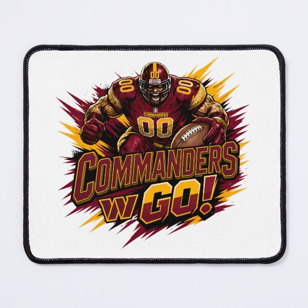 Item preview, Commanders Go! Washington Commanders Football Fan #0138 designed and sold by GLUVY-THEME.