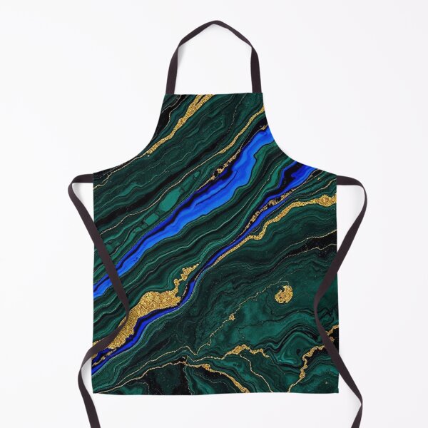 Item preview, Emerald Marble Blue River Vein designed and sold by IntelliMindDesigns.