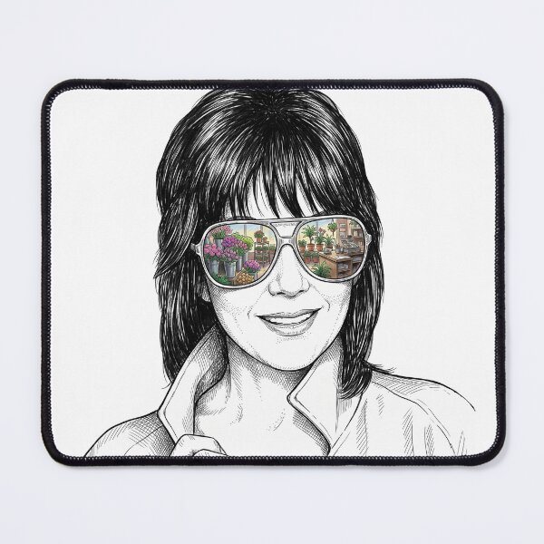 Item preview, Janet Wood Flower Shop Sunglasses Reflection designed and sold by Bad-Decisions-Designs.