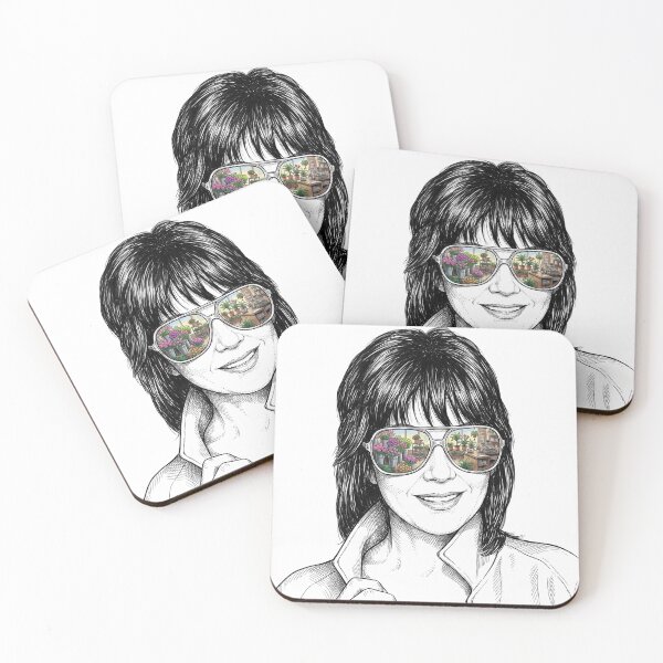 Item preview, Janet Wood Flower Shop Sunglasses Reflection designed and sold by Bad-Decisions-Designs.