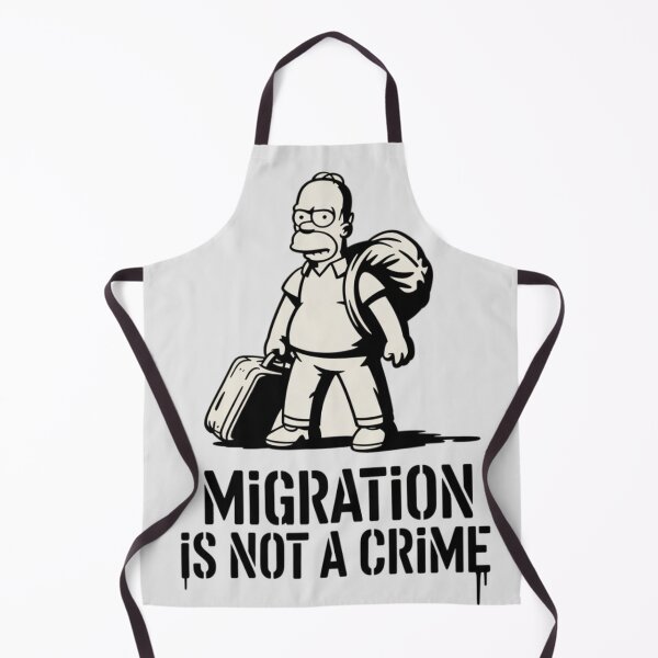 Item preview, Simpsons - Migration is not a crime designed and sold by 123ks.