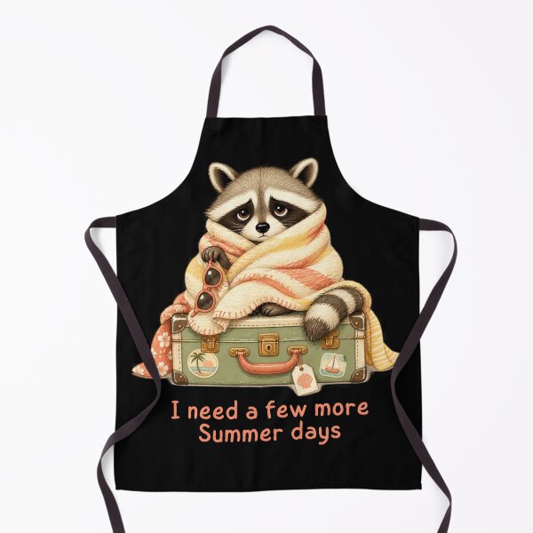 Item preview, I Need a Few More Summer Days Funny Summer Racoon designed and sold by T-version.