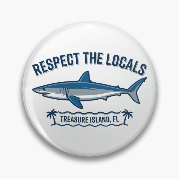 Artikelvorschau, Treasure Island Florida Hai-Design entworfen und verkauft von Futurebeachbum.