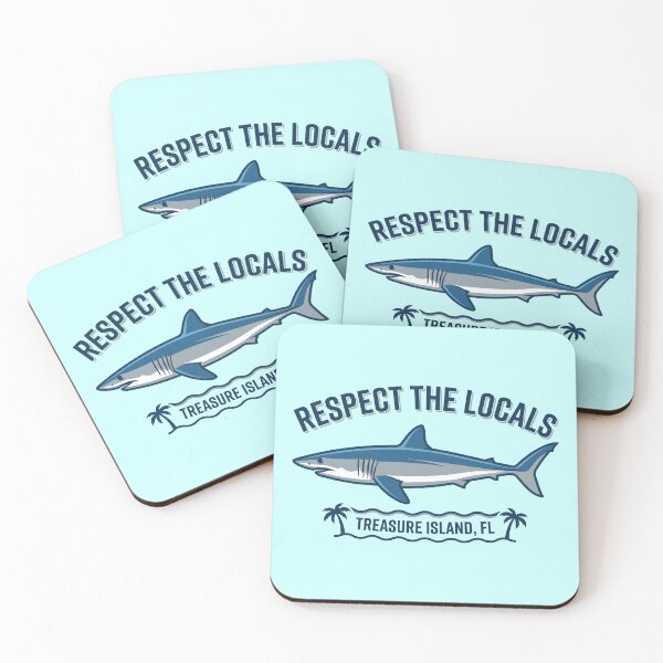 Item preview, Treasure Island Florida Shark Design designed and sold by Futurebeachbum.