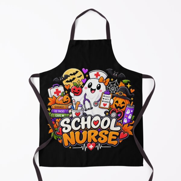 Item preview, School Nurse Halloween School Nurse Gift Cute Spooky Style designed and sold by Corvoria.