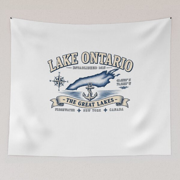 Item preview, Lago Ontario designed and sold by PetalRadiant.