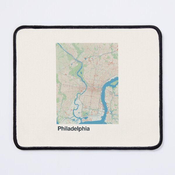 Item preview, Philadelphia Minimalistic Map Art designed and sold by MapsNerd.