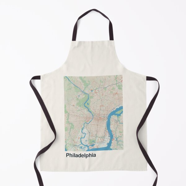 Item preview, Philadelphia Minimalistic Map Art designed and sold by MapsNerd.