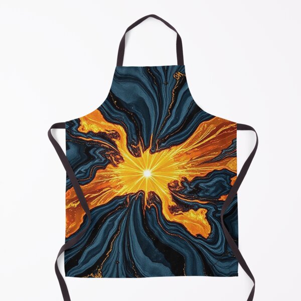Item preview, Gold Starburst Dark Marble Crack designed and sold by IntelliMindDesigns.
