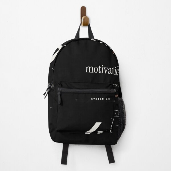 Item preview, 404 Motivation Not Found Minimalist — Dark Edition designed and sold by TheOddPrints.