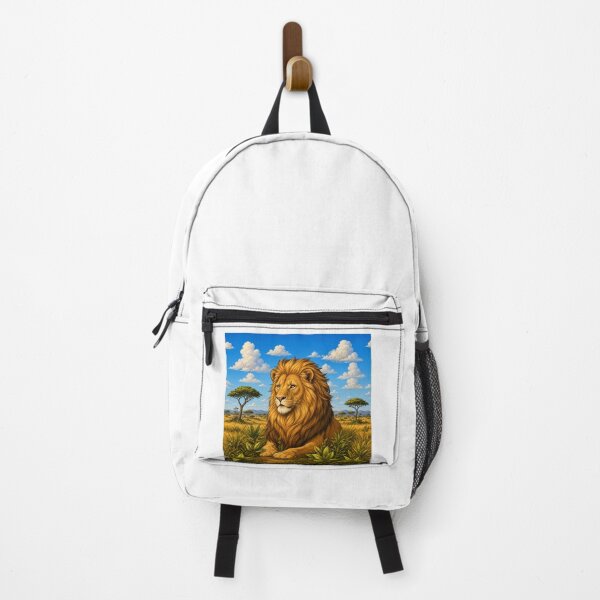 Item preview, Majestic Lion in African Savanna designed and sold by EmylyWoods.