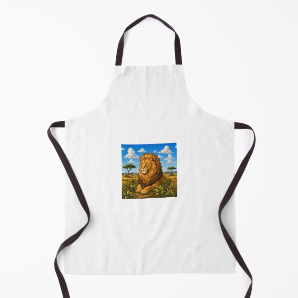 Item preview, Majestic Lion in African Savanna designed and sold by EmylyWoods.