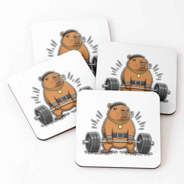 Item preview, Capybara Funny Fitness Capy Lover Gym designed and sold by WeirdlyMild.