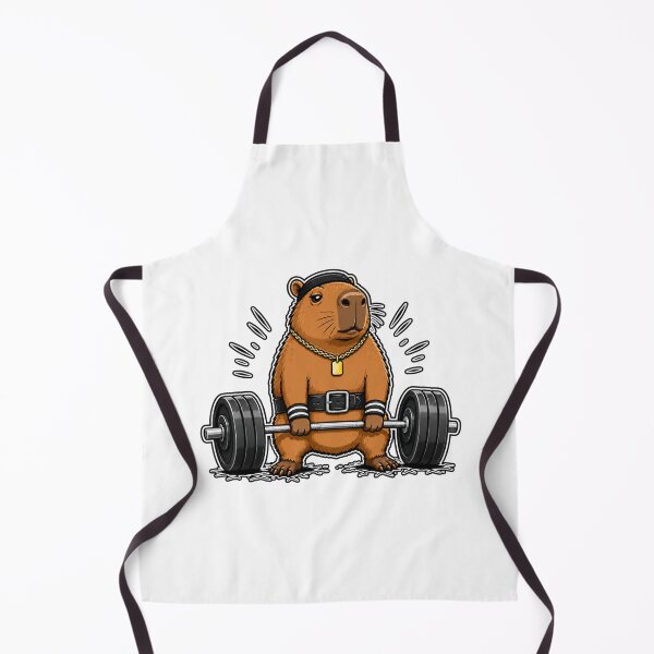 Item preview, Capybara Funny Fitness Capy Lover Gym designed and sold by WeirdlyMild.
