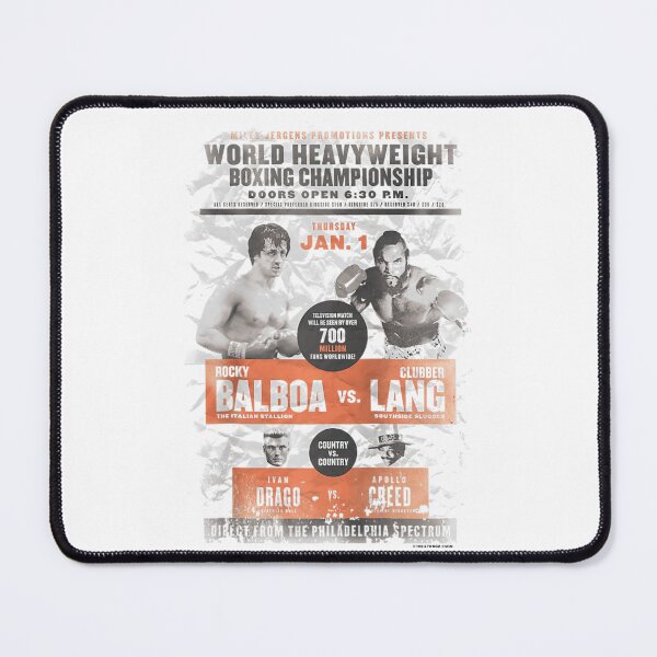 Item preview, Rocky III Balboa Clubber Lang Fight Poster designed and sold by ngyuik.