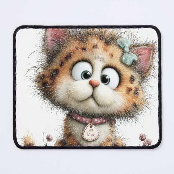 Item preview, Adorable, cute kitten caricature designed and sold by dcrc.