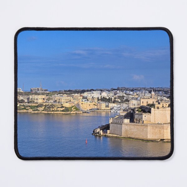 Item preview, Panoramic View of Fort St. Angelo and Grand Harbour with Historic Skyline, Birgu, Malta designed and sold by goceris.