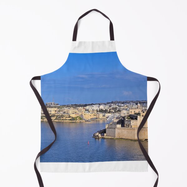 Item preview, Panoramic View of Fort St. Angelo and Grand Harbour with Historic Skyline, Birgu, Malta designed and sold by goceris.