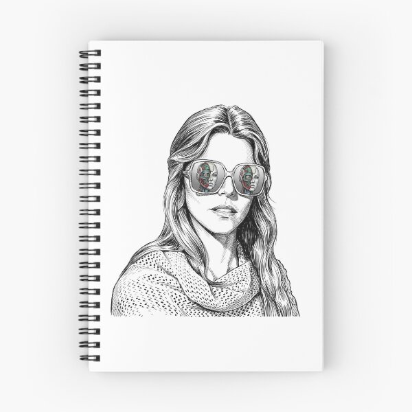 Item preview, Jaime Sommers Fembot Sunglasses Reflection designed and sold by Bad-Decisions-Designs.