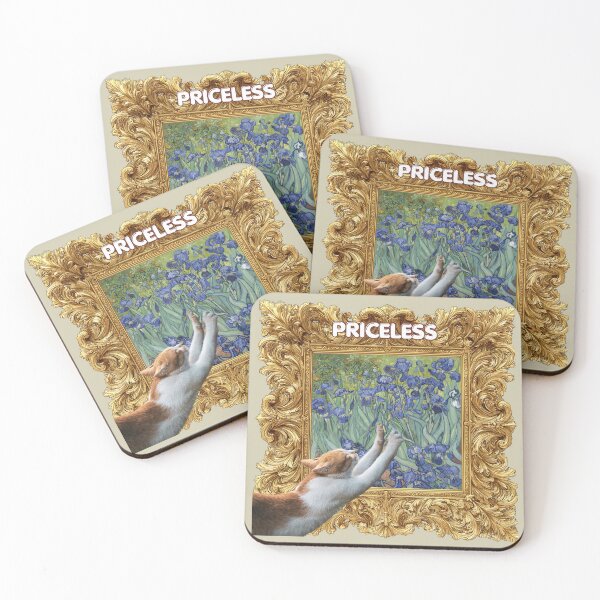 Item preview, Cat Van Gogh humor designed and sold by 247DesignStudio.