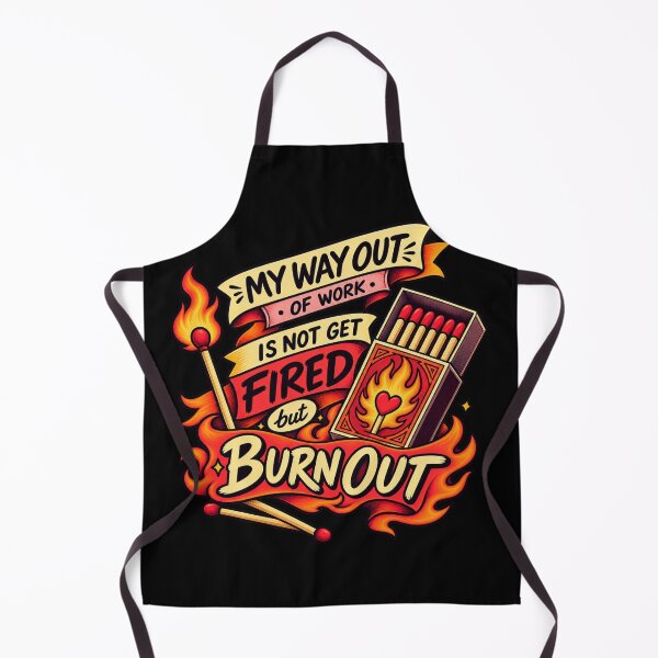 Item preview, Fired or Burn Out? designed and sold by SlapThat.