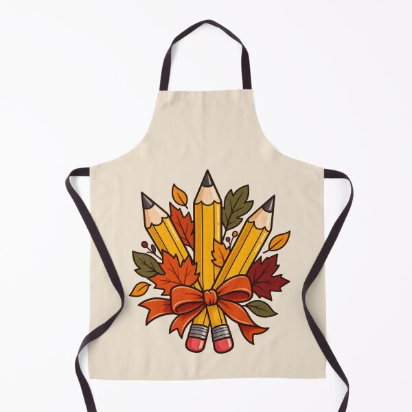Item preview, Autumn Teacher Gift – Fall Pencils and Leaves Classroom Design designed and sold by astersgraphics.