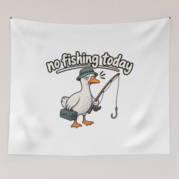 Item preview, No Fishing Today, Fishing Quote, Fishing Lovers designed and sold by salahdesign1.