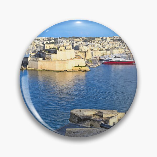 Item preview, Panoramic View of Fort St. Angelo and Grand Harbour from Saluting Battery, Valletta, Malta designed and sold by goceris.