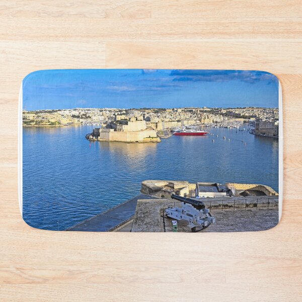 Item preview, Panoramic View of Fort St. Angelo and Grand Harbour from Saluting Battery, Valletta, Malta designed and sold by goceris.