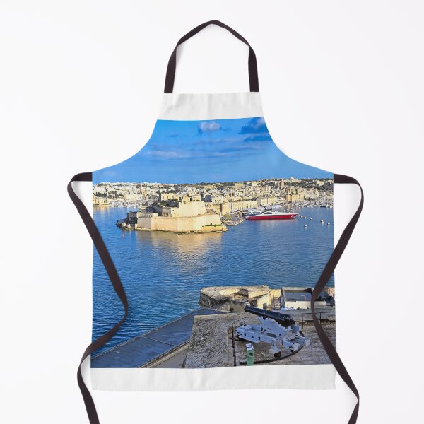 Item preview, Panoramic View of Fort St. Angelo and Grand Harbour from Saluting Battery, Valletta, Malta designed and sold by goceris.