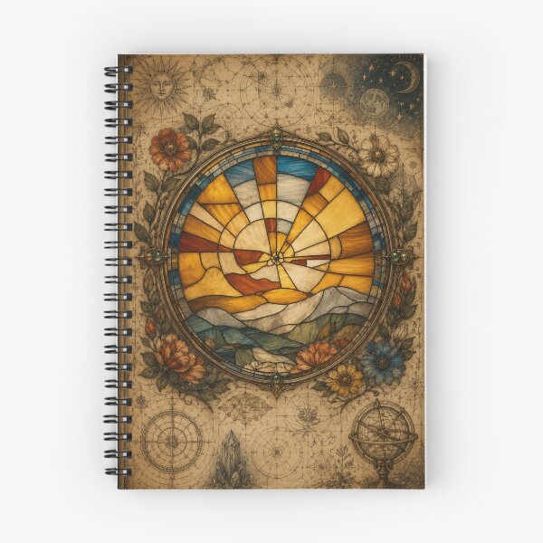 Item preview, Solar Botanical Observatory | Dark Academia Fantasy Art designed and sold by InnerwayStudio.