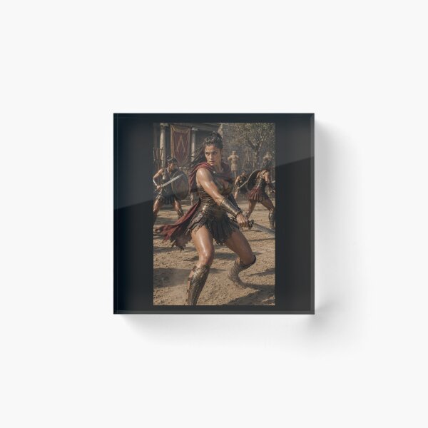 Item preview, Spartan Woman Warrior in Training designed and sold by Ancient-Era.