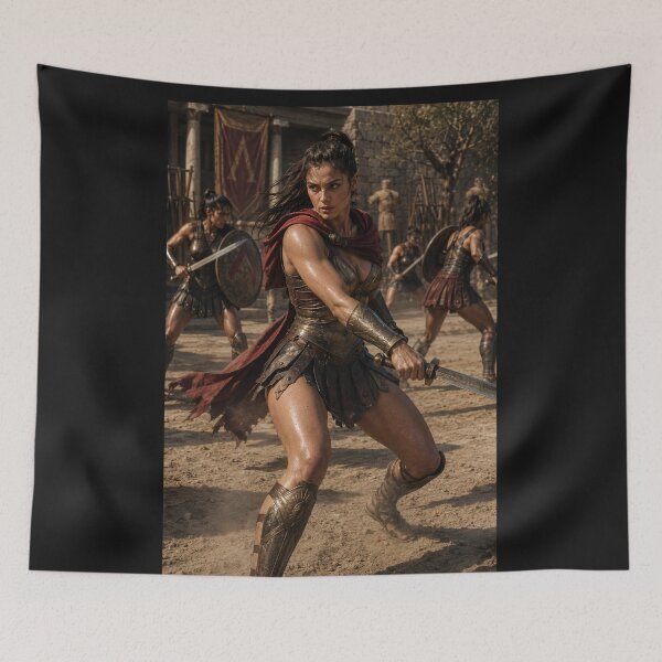 Item preview, Spartan Woman Warrior in Training designed and sold by Ancient-Era.