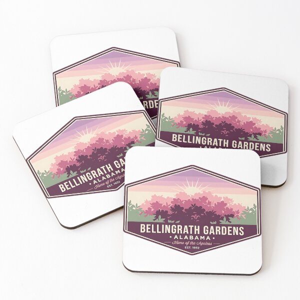 Item preview, Bellingrath Gardens Azalea Retro Travel Badge Sticker designed and sold by DetourDgn.