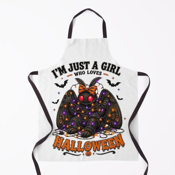 Item preview, ⭐ CRYPT OR TREAT COLLECTION - CRYPTID - MOTHGIRL TANGLED IN HALLOWEEN LIGHTS - GIRL - Point Pleasant, West Virginia USAhina designed and sold by WheelieGdArt.