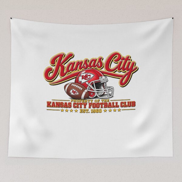 Item preview, Kansas City Football designed and sold by PetalRadiant.
