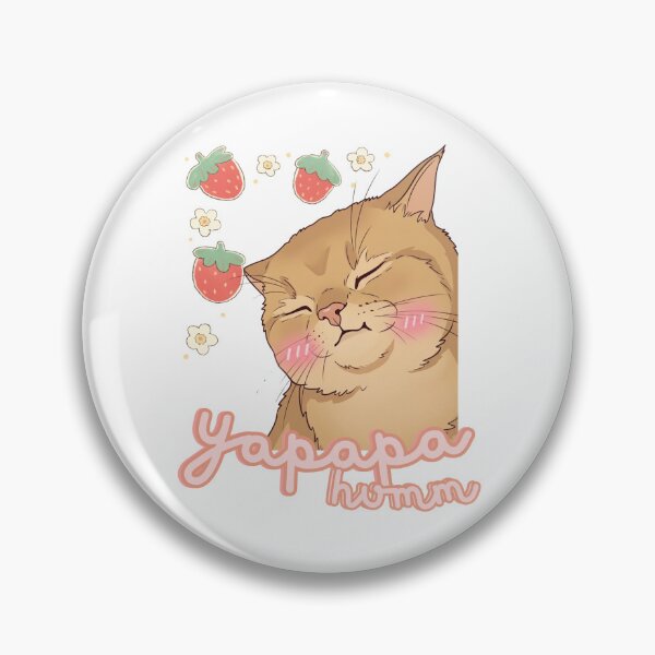 Item preview, Yapapa Cat Meme Mmmm | Funny Viral AI Ginger Kitty Art designed and sold by kuwagatamushi.