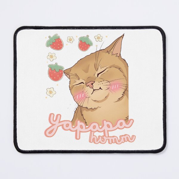 Item preview, Yapapa Cat Meme Mmmm | Funny Viral AI Ginger Kitty Art designed and sold by kuwagatamushi.