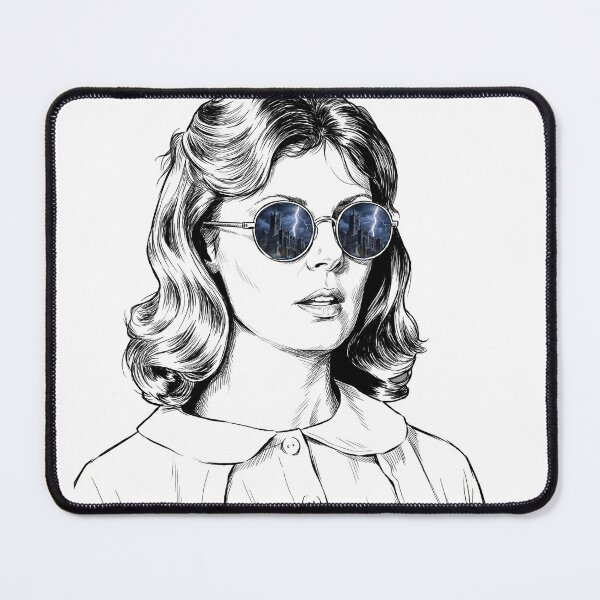 Item preview, Janet Weiss Iconic Sunglasses Reflection designed and sold by Bad-Decisions-Designs.