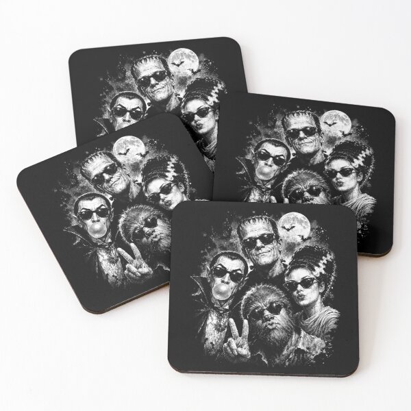 Item preview, Classic Monsters Gone Cool | Funny Retro Horror Monster Squad designed and sold by kjanedesigns.