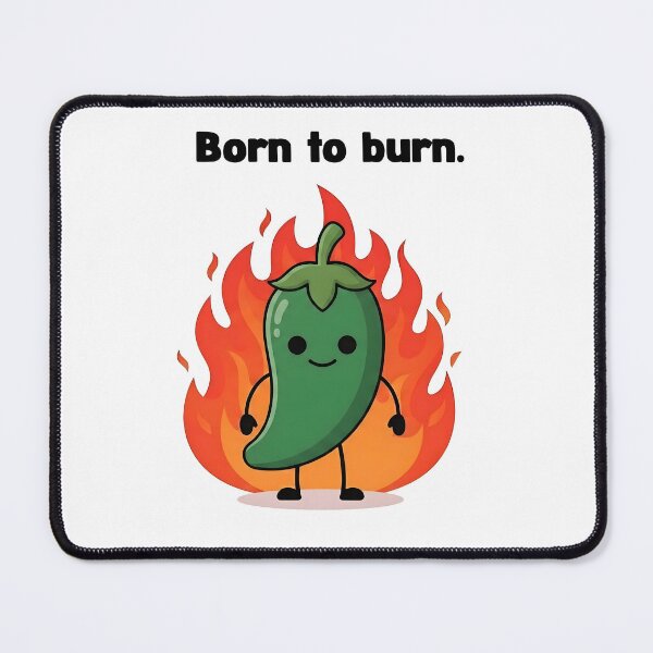 Item preview, green cute chili pepper designed and sold by Rockveil Co..