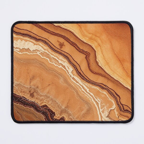 Item preview, Amber Caramel Banded Onyx Stone designed and sold by IntelliMindDesigns.