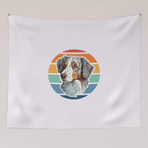 Item preview, Australian Shepherd Portrait  designed and sold by FanFest.