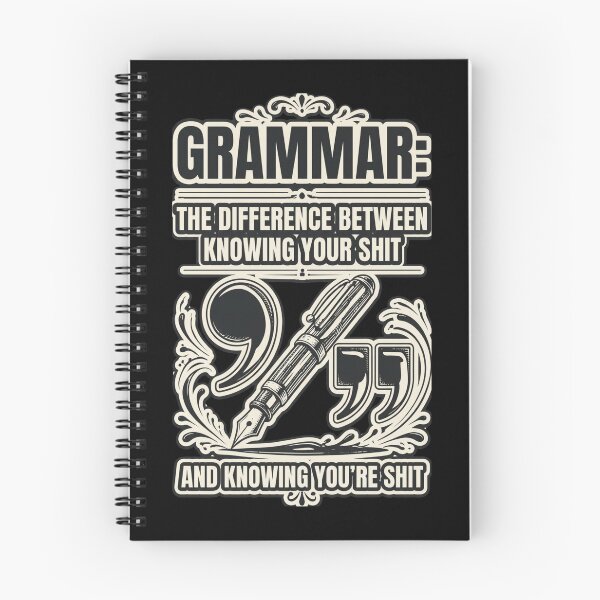 Item preview, Grammar The Difference Between Knowing Your Shit designed and sold by ScriptedMoments.