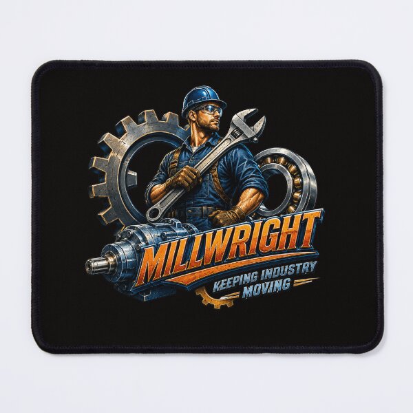 Item preview, Millwright – Keeping Industry Moving Industrial Mechanic designed and sold by Tadeusz1.
