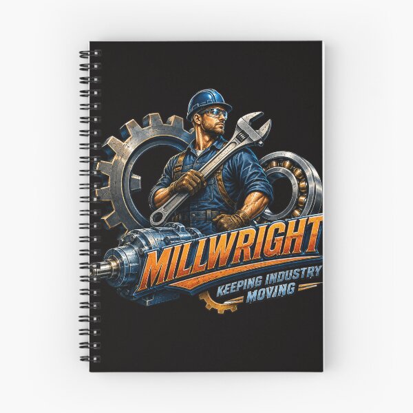 Item preview, Millwright – Keeping Industry Moving Industrial Mechanic designed and sold by Tadeusz1.