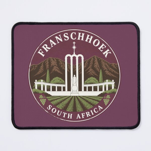 Item preview, Huguenot Monument Franschhoek Cabernet Wine Country Badge designed and sold by The Digital Compass.